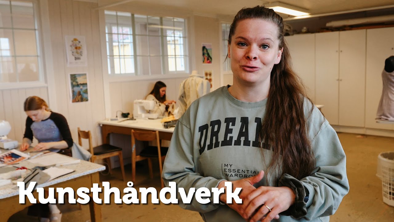 Arts and crafts at Bakketun Folkehøgskole