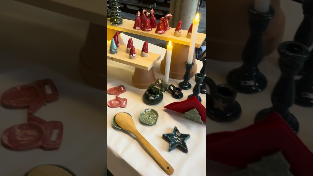 Kunsthåndverk påJulemarked
