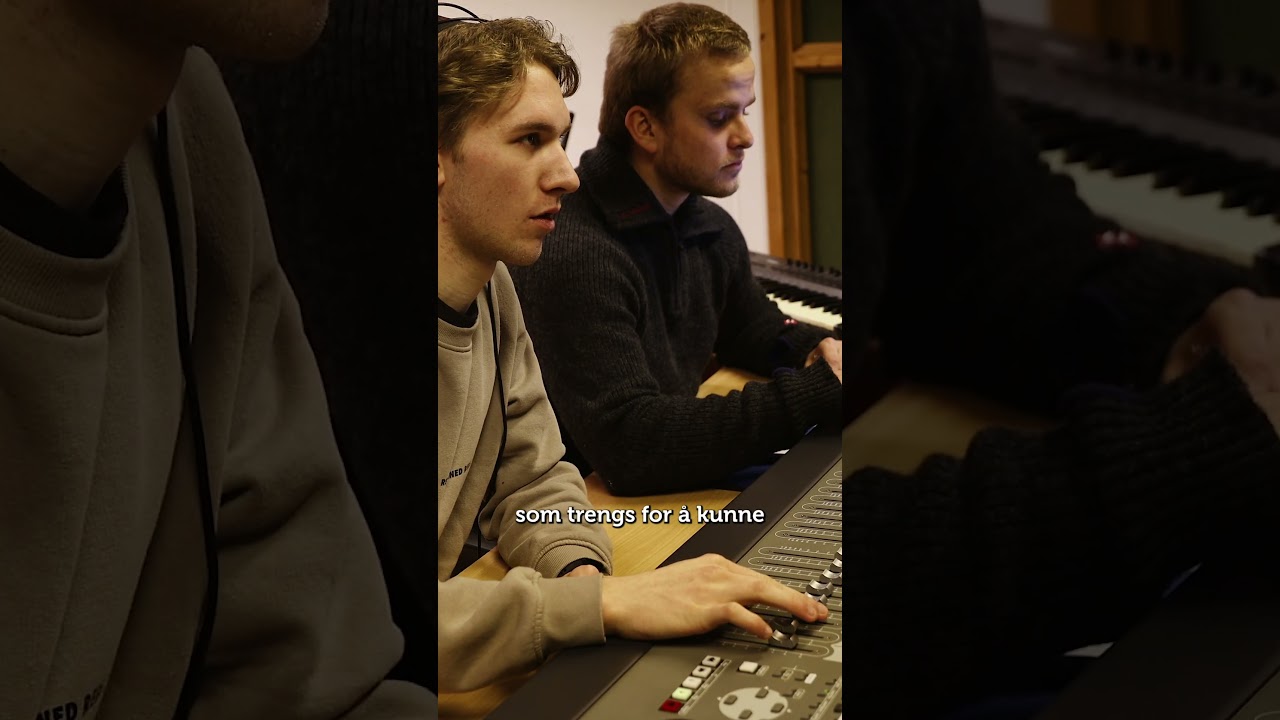 Musikk og Lydproduksjon på Bakketun Folkehøgskole